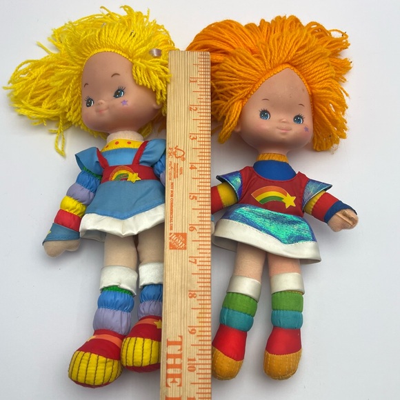 Vintage 1983 Hallmark Rainbow Bright 10” Dolls Lot - Picture 6 of 6